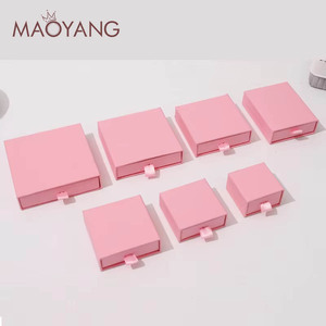 Square Kraft Paper Jewelry Storage <b>Box</b> for Rings Necklaces and <b>Earrings</b> Eco-Friendly <b>Gift</b> Packaging - Product Image 4
