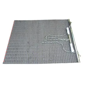 FR drag mat for leveling football ground