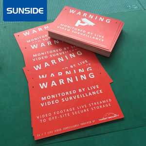 Yasak işareti plastik baskı su geçirmez reklam için PVC köpük panel işareti - Product Image 1