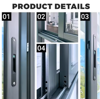 Ventana Corredera de Aluminio con Doble Acristalamiento, Insonorizada y con Certificación Energy Star