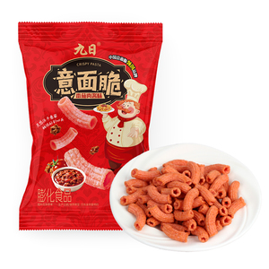JIUR Snacks de Pasta Crujiente con Sabor a Salsa de Tomate, Exóticos, Listos para Comer, 100g*24, Venta al por Mayor - Product Image 1