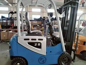 Xe nâng điện với kẹp giấy Con lăn fb25e 2500kg 4000mm Triplex mast bên Shifter 80V 205ah pin lithium - Product Image 4