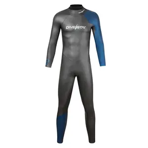 迪维斯塔潜水服批发价3毫米氯丁橡胶高品质铁人三项背部拉链潜水服