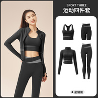 Ensemble de yoga deux pièces haute résistance coupe ajustée, couleur unie, soutien-gorge et pantalon, léger et respirant, options grandes tailles XL, élastique avant