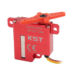 สินค้าขายดี KST SV10-12A DC12V แรงดันสูงพิเศษ 14.0Kgf.cm 0.10 วินาที/60 รอบต่อนาที เซอร์โวอลูมิเนียมอัลลอยแบบไม่มีแกน โปรแกรมได้ นุ่มนวล - Product Image 6