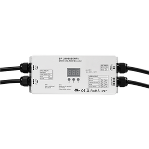 Decoder DMX RDM ad Alta Potenza Impermeabile IP67 720W <span class=keywords><strong>Max</strong></span> <span class=keywords><strong>SR</strong></span>-2108AS(WP) per Illuminazione Cinematografica e Fotografica - Product Image 5