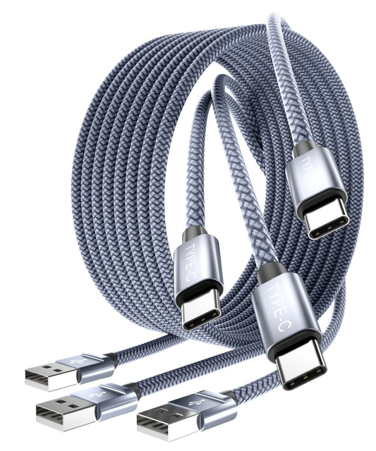 High Quality Colorful 1m 2 m 3m Nylon Braided Aluminum Alloy USB Type-C Data Cable with 3A Fast Charging Usb c Cable for iphone