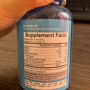 Gomitas de Ashwagandha de Marca Privada OEM/ODM, Mezcla Herbal que Favorece la Relajación y Mejora el Estado de Ánimo, Refuerzo del Sistema Inmunitario, 60 Gomitas - Product Image 2