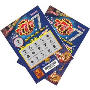 Wholesale Custom Scratch Off Lottery Ticket With Custom Design - Product Image 5