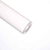 Ru Star Großhandel 5ml-25ml Klare Glasflasche mit Schwarzem Aluminiumverschluss Reagenzglas Süßigkeiten Gewürze Aufbewahrung Leere Nachfüllbare Flaschen