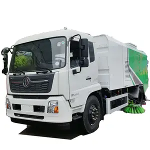 Dongfeng xe tải lớn đường phố đường quét xe tải sử dụng đường phố quét bàn chải giá rẻ