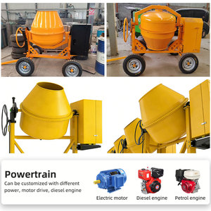 Mini Portable Mobile Mixer <b>Machine</b> Construction Mixer - Product Image 3
