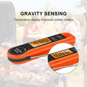 Waterproof Digital Pen Thermometer <b>Instant</b> Read with Backlight and Gravity Sensing for <b>BBQ</b> and Baking - Product Image 6