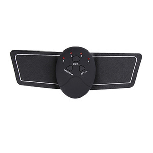 Parche para fortalecer los músculos abdominales con función de masaje vibratorio y calefacción para uso en el hogar y la oficina, modelo negro 821 - Product Image 5