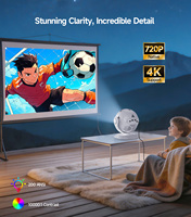 Magcubic Nouveau Design HY300F Projecteur Rotatif Android 14 LCD Beamer Style Football Créatif Prise en Charge 8K pour Films
