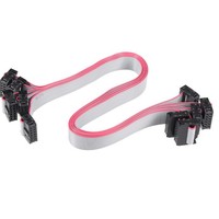 Cable de Alimentación para Módulo Eurorack de 40 Pines, Cable Plano IDC de 2.54mm de Paso, 300mm de Longitud, Conductor de Cobre de 16 Núcleos AWM