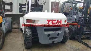 รถยกดีเซล FD100 10ตัน TCM รถยกพาเลทเครื่องยนต์อีซูซุญี่ปุ่นสำหรับขนส่งรถยกสันดาปภายใน - Product Image 6