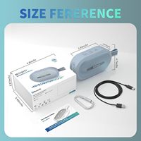 Enceinte sans fil magnétique étanche IP67 avec 24h d'autonomie, son professionnel, sans coque, portable, OEM ODM, vente en gros