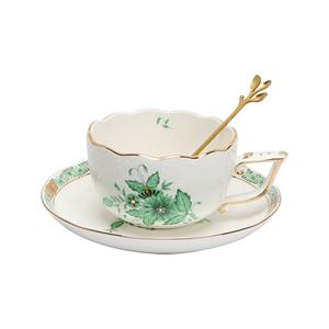 Exquisita Tetera y Plato de Porcelana de Estilo Europeo, Ecológica, Hecha en Guangdong, Taza y Platillo para Té de la Tarde - Product Image 6