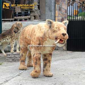 My Dino Ice Age Animal Diente <span class=keywords><strong>de</strong></span> sable Gato Smilodon Animatronic - Product Image 1