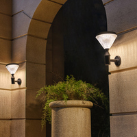 Jingyi — applique murale solaire led à haute luminosité, éclairage d'extérieur, luminaire de paysage, idéal pour un jardin