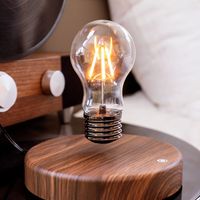 Lámpara LED Levitante Moderna con Control Táctil, Sensor de Energía CA, Aplicación Inteligente para el Hogar, para Sala de Estar