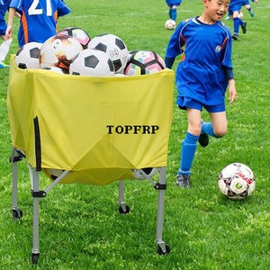 High Quality <b>Foldable</b> Volleyball Basketball Football Tennis Ball <b>Cart</b> with Wheels - Product Image 3