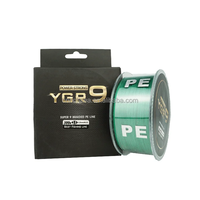 Ligne de pêche tressée 9X YGR, 9 brins, 300 m