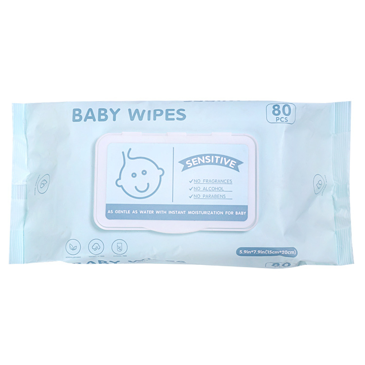 Absorbent Disposable Premium Nonwoven Wet Baby
