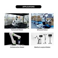 Module d'actionneur articulaire robotique harmonique 500g, couple élevé, léger, pour robot collaboratif, poignet, tête, humanoïde |   ZBDynamiX