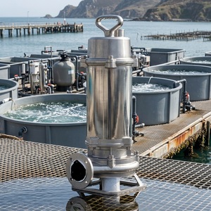 Pompe submersible anti-explosion en acier inoxydable série SUOU WQ-G pour eaux usées, bride standard, 0,75 kW-15 kW - Product Image 6