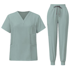 ชุดยูนิฟอร์มพยาบาล ดีไซน์ทันสมัย ขายดี ผ้าไม่ยับ สำหรับชุดสครับทางการแพทย์ เสื้อและกางเกง & ชุดทำงานในโรงพยาบาล - Product Image 6