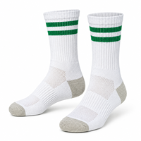 Chaussettes de tennis et de padel antidérapantes, amortissantes, anti-fatigue, échantillon gratuit, absorption des chocs, respirantes, lettres hautement personnalisables