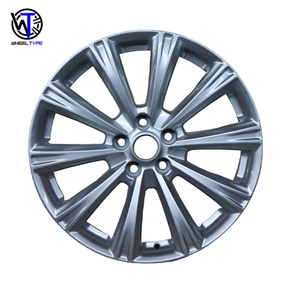 Rueda Forjada Wheeltype de 18 Pulgadas (15-28) 18X7.5, Jante 5X108, 5 Orificios, ET 52.5, Acabado Plateado, Aleación de Aluminio, Rin para Auto de Pasajeros - Product Image 1