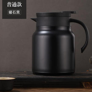 Vente chaude 800ml 1000ml Double Paroi En Acier Inoxydable Thermos Café <span class=keywords><strong>Théière</strong></span> avec <span class=keywords><strong>Infuseur</strong></span> À Thé Intégré et Poignée De Haute Qualité - Product Image 3