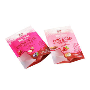 Personalizado impresso Stand Up Plastic Packaging Bag para <span class=keywords><strong>Pet</strong></span> Dog Saúde Food Topper - Product Image 6