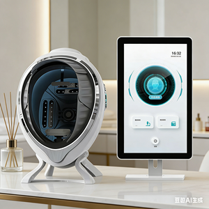 เครื่องวิเคราะห์ใบหน้า AI รุ่นใหม่ล่าสุด เครื่องวิเคราะห์สภาพผิวหน้าสำหรับใช้ในร้านเสริมสวย วิเคราะห์ใบหน้า จอภาพวิเคราะห์สภาพผิว อุปกรณ์วินิจฉัยสภาพผิว - Product Image 1