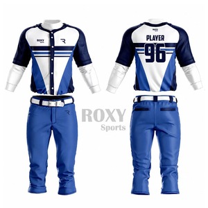 Tenues d'équipe sportive, ensembles de maillots et pantalons de baseball, prix de gros, uniformes de baseball sur mesure de haute qualité, faible MOQ - Product Image 4