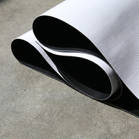 Bâche PVC Frontlit Brillante 510 g/m² en Vinyle Polyester Enduit, Étanche et Résistante aux UV pour Impression de Panneaux Publicitaires Extérieurs