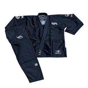 Guante de Boxeo Shoyorol de Alta Calidad, 450 g/m² # Kimono de Jiu Jitsu Brasileño BJJ RVCA V2 para Adultos, Negro, 100% Algodón, Uniforme de Artes Marciales - Product Image 1