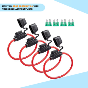 批发迷你刀片船卡车电路汽车保险丝座12V 30A汽车保险丝迷你保险丝总成汽车线束 - Product Image 5