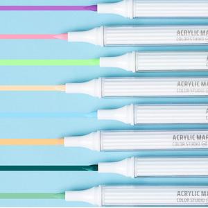 2026 Nieuwe Languo Acrylmarkers 126 Mengbare Kleuren Cadeaudoos Niet-toxisch Duurzaam Studenten Bulk Kunstbenodigdheden - Product Image 3