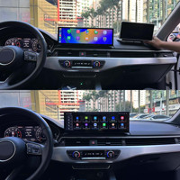 Reproductor multimedia para coche Android con pantalla táctil de 14.9 pulgadas, Bluetooth y CarPlay para Audi A4L B9 2017-2019
