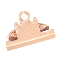 Clip Metálico Redondo Jumbo de 78 mm para Carpeta de Archivos, Organizador de Documentos para la Escuela, Hospital u Oficina