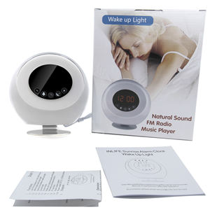 Numérique Sons Naturels de Simulation De Lever de soleil Réveil Lumière Réveil Pour Les Enfants - Product Image 5