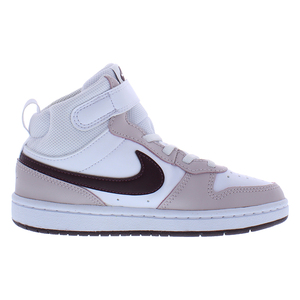 รองเท้าผู้หญิง Nike Court Borough Mid 2 Leather Ps สีขาวเบอร์กันดีครัช - Product Image 2