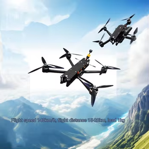 Nuevo dron FPV plegable de fibra de carbono de 7 pulgadas con capacidad de carga de 4 libras, largo alcance de 15-20 kilómetros, motor F405ESC - Product Image 6