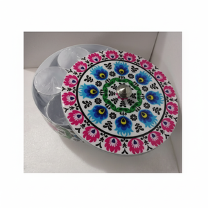 Meilleure vente Boîte à épices en fer de style indien Récipient Masala en métal décoratif chaud du grossiste - Product Image 1