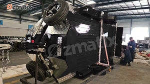 Remolque de transporte de motocicleta remolque de elevación hidráulica ATV UTV Carrier desierto todoterreno remolque de vehículo utilitario - Product Image 6