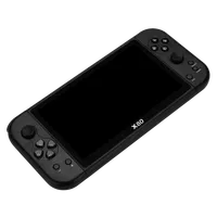 Console de jeu portable Coopreme X80, écran HD de 7 pouces, émulateur d'arcade PS1, multifonction, nostalgie, jeu portable classique PSP